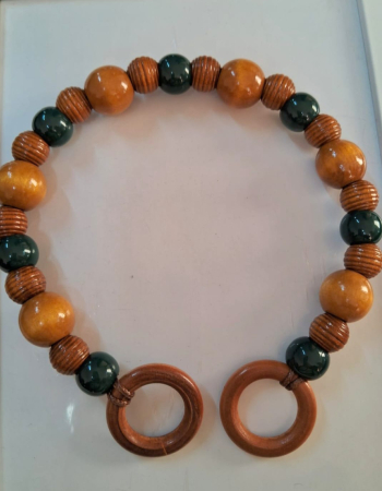 imagem Alça de madeira Joy - Verde - UND