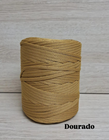 imagem Fio de Poliéster 5mm Dourado