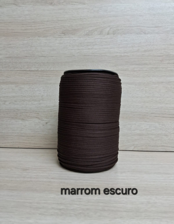 imagem FIO DE POLIÉSTER 800G 4MM MARROM ESCURO
