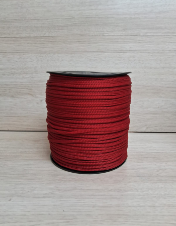 imagem Fio de Poliéster 3mm Vermelho