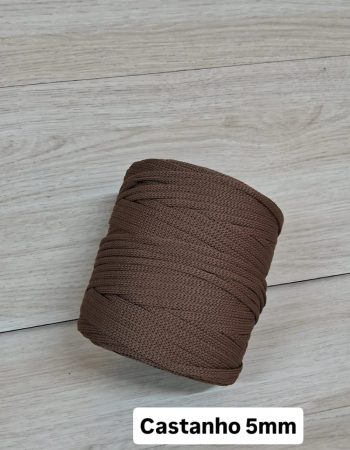 imagem Fio de Poliéster 5mm Castanho