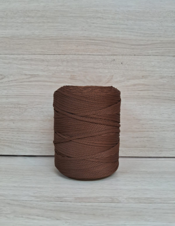 Fio de Poliéster Chocolate 3mm imagem Fio de Poliéster Chocolate 3mm