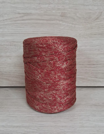 imagem Fio de Poliéster 5mm Vermelho Acobreado