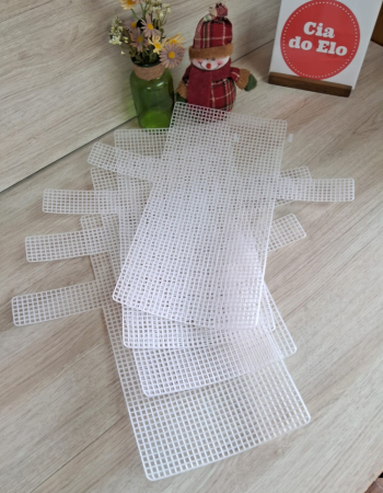 imagem KIT 4 TELAS FORMATO BOLSA BRANCA