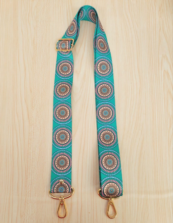imagem Alça de Tecido - verde turquesa