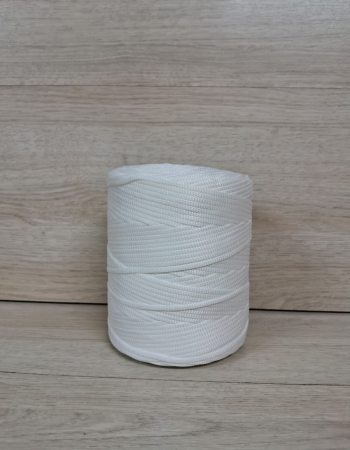 imagem Fio de Poliéster 3mm Branco
