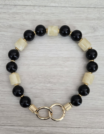 imagem Alça Monalisa - Preto com amber