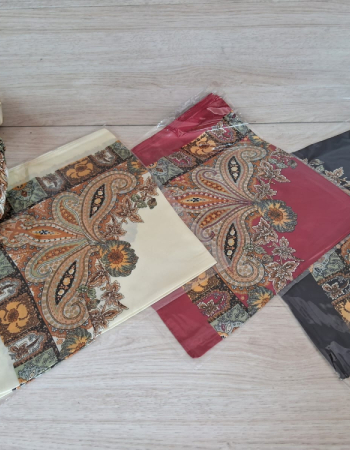 imagem Lenço paisley com arabescos