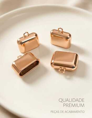 imagem Terminal chato dourado